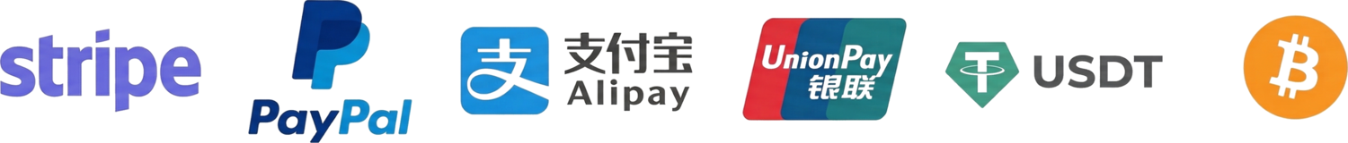 Accepted payment methods